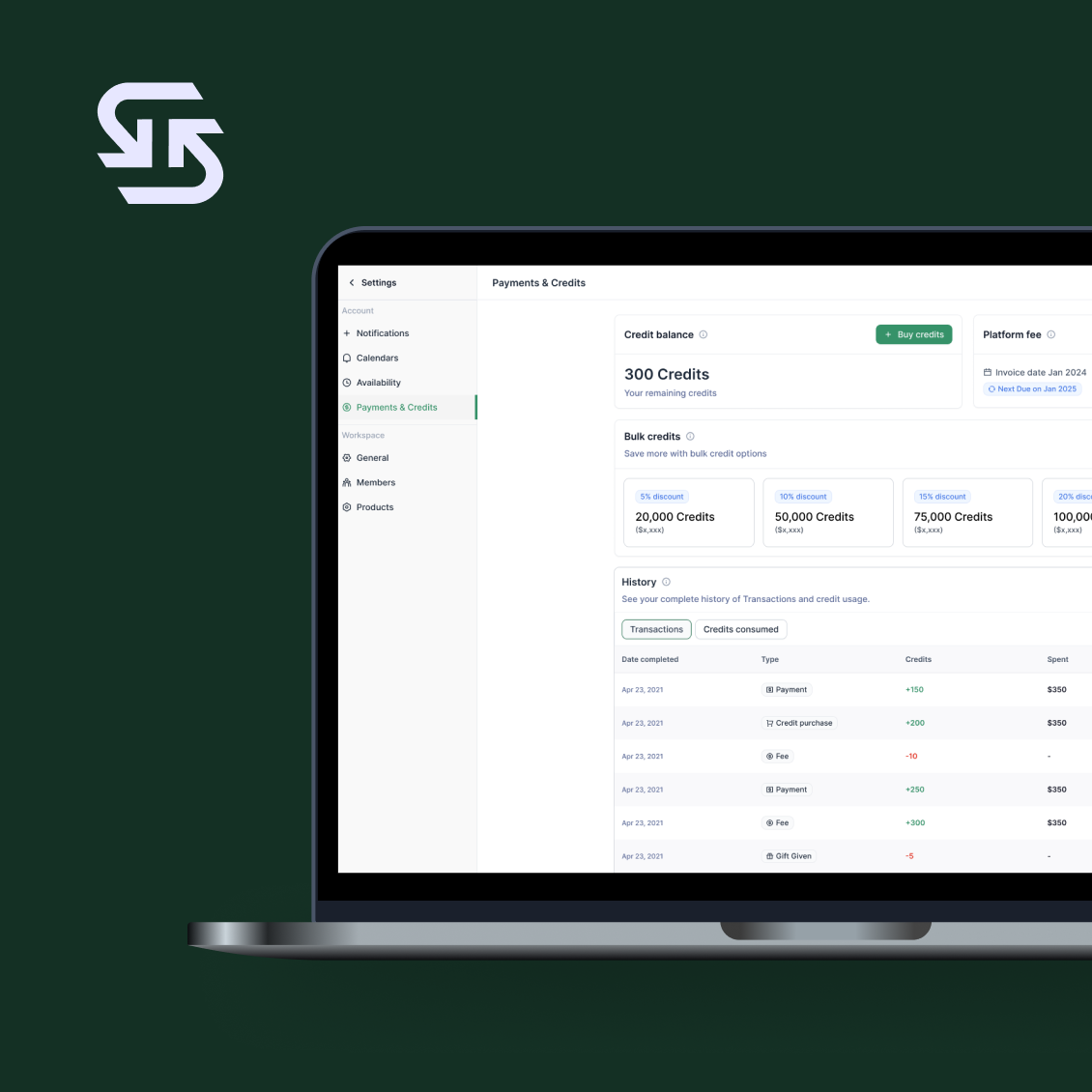blurry photo of sunset over ocean with logo on top